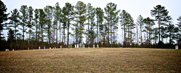 Cemetery, Gum Spring Church, Chatham County, N.C.